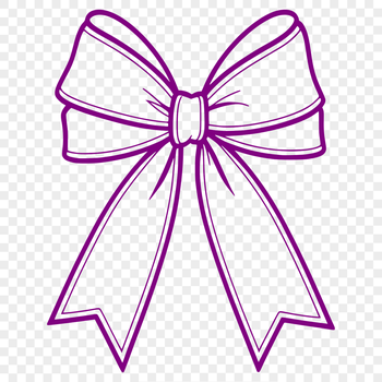A simple, hand-tied bow in a neutral color with a subtle sheen.