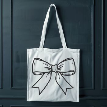 A colorful ribbon bow with loops and swirls, suitable for crafting or decorating gifts.