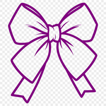 A decorative bow made up of intertwined ribbon-like elements, suitable for various creative projects.