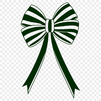 A simple bow design with a ribbon-like shape, suitable for crafting projects.