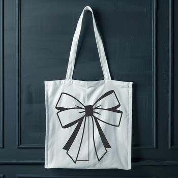 A simple bow clip art design in vector format.