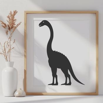 Free Brachiosaurus In SVG & DXF