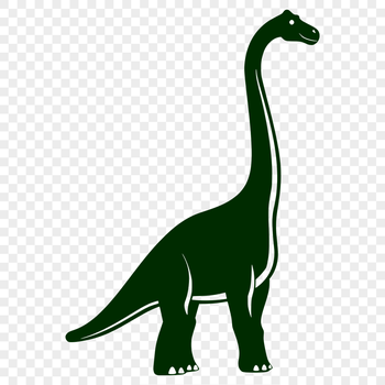 Free Unique Brachiosaurus Digital Art