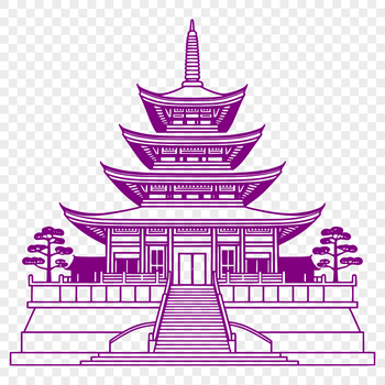 A traditional Buddhist temple with ornate architecture and intricate details.