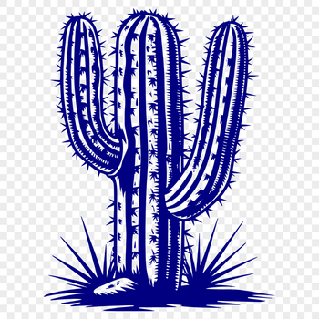 Free Unique Cactus Digital Artwork