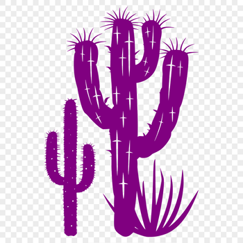 Beautiful Cactus Decal