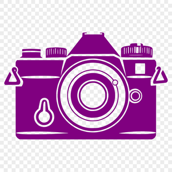 A close-up illustration of a camera with sleek design elements.