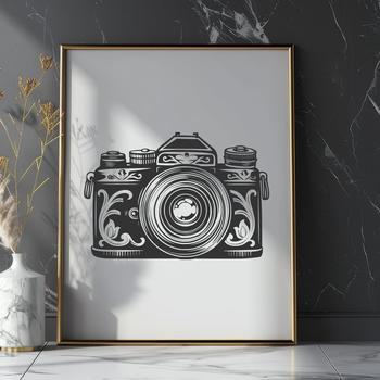Ornate Camera Clip Art