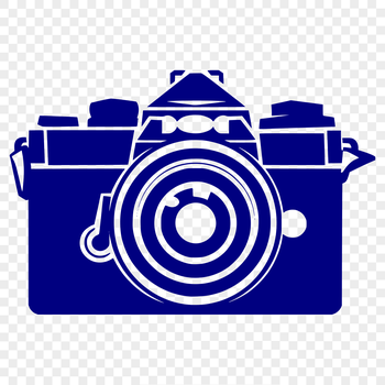 A digital camera icon in SVG format, suitable for web design and graphics.