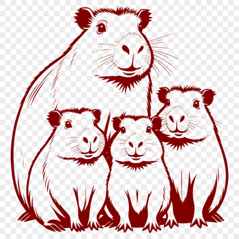 A large rodent native to South America with webbed feet.