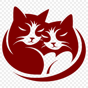 A detailed illustration of a feline's head, created as vector art for various design applications.