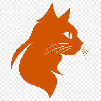 A high-quality SVG vector image of a domestic animal's head.