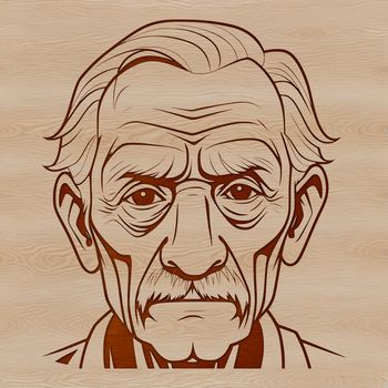 A high-quality SVG illustration of a man.