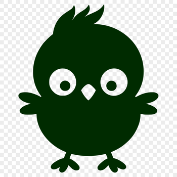 Unique Chick Vector Art