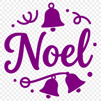 Christmas quotes and noel text in a decorative vector font.