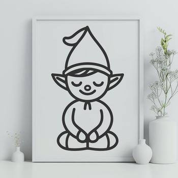 Free Elf Printable Image