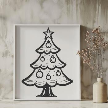 Stunning Christmas Tree - For Glowforge Project