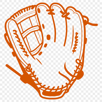 A 3D illustration of a baseball with intricate details.