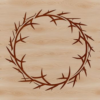 An iconic symbol from Christian tradition, rendered in precise vector format for versatile design applications.