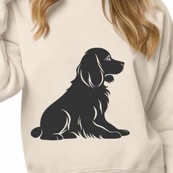 Cute Cocker Spaniel SVG, PNG, PDF And DXF Files