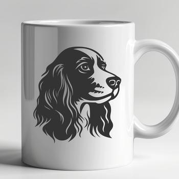 Unique Cocker Spaniel In DXF Format