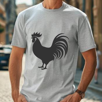 Creative Rooster In PDF And PNG