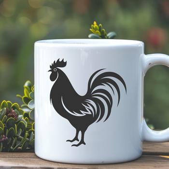 Rooster In SVG