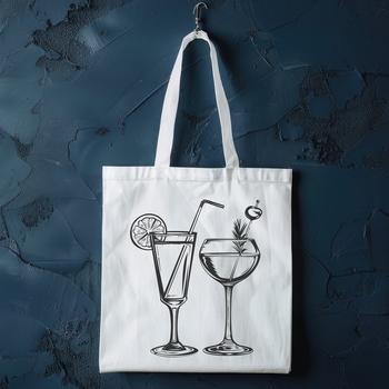 A digital illustration of a cocktail in a glass, suitable for printing or displaying on a computer screen.