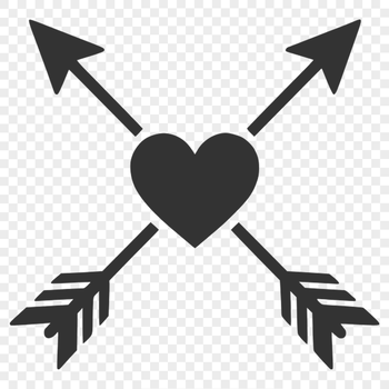Laser-Cut Arrow SVG Template Vector arrow suitable for laser engraving and commercial use