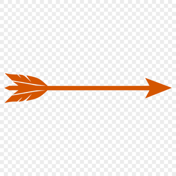 Arrow vector graphic suitable for Cricut, laser cutting, and commercial use