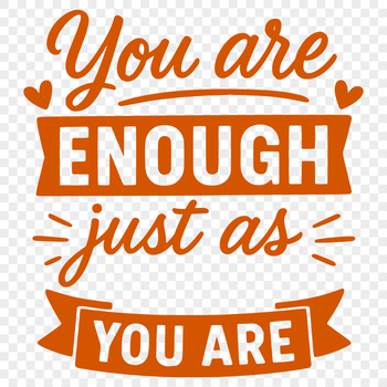 A collection of inspiring self-worth quotes in a clean vector design suitable for digital or print use.