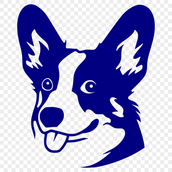 Unique Corgi SVG