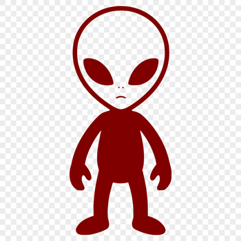 An original illustration of an otherworldly being with intricate details suitable for various design applications.