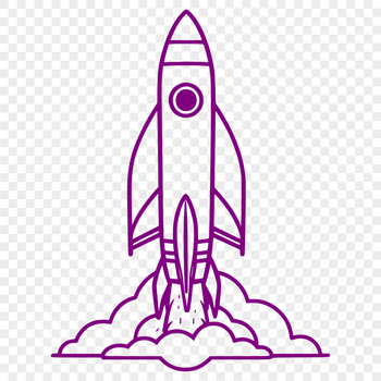 A futuristic spaceship designed as vector art, suitable for cutting machines like Cricut or laser cutters.