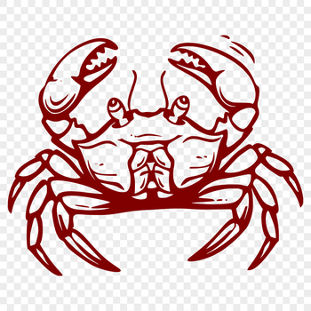 Beautiful Crab - For Cricut Project