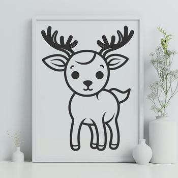 Stunning Doe In PDF & PNG