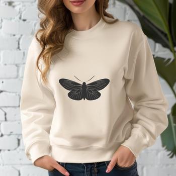 A colorful illustration of a butterfly's full body in detail, suitable for vector design and graphics.