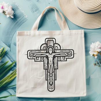 Ornate Cross - Craft SVG