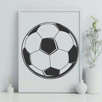 Beautiful Soccer Ball Clip Art - Free DXF