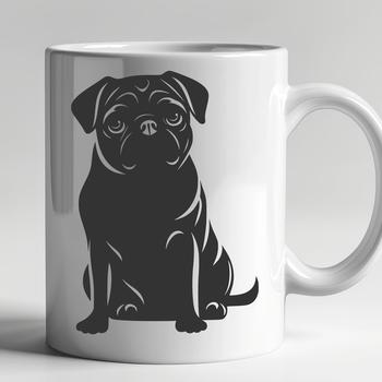 Beautiful Pug Printable Image