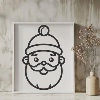 Free Santa - For Laser Cutter Project