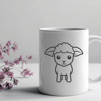 Beautiful Sheep - Sublimation PDF