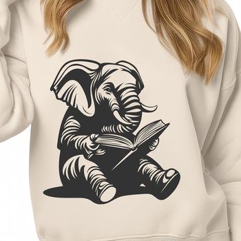 Stunning Elephant In SVG, PNG, PDF And DXF File Formats - Free
