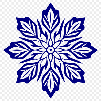 Unique Snow Digital Art