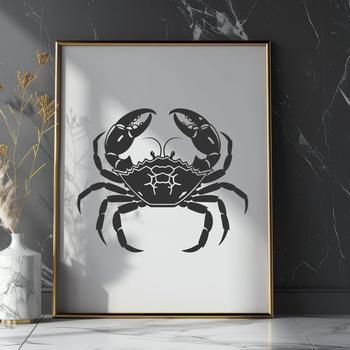 Creative Crab - For Laser Engraver Project