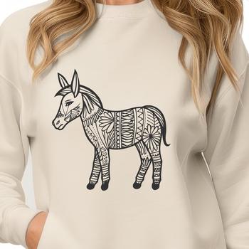 Unique Donkey - Sublimation SVG