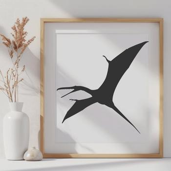 Artistic Pteranodon - Procreate DXF