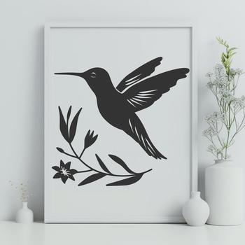 Stunning Flying Bird Illustration