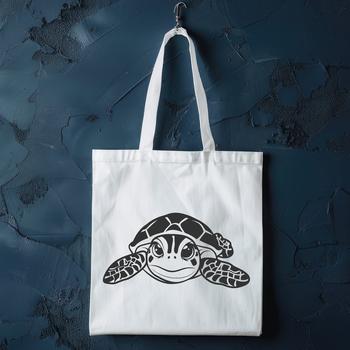 An SVG image depicting a detailed representation of a sea creature found in seaside environments.