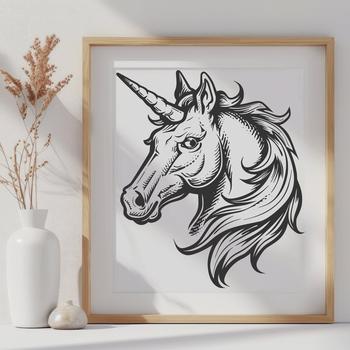 Beautiful Unicorn - PDF Format